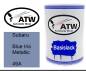 Preview: Subaru, Blue Iris Metallic, 49A: 500ml Lackdose, von ATW Autoteile West.